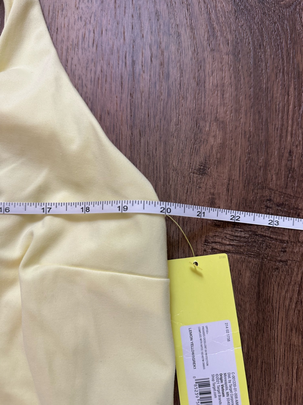 NWT! All in Motion Athletic Dress, Skort, Workout, Athleisure, Pale Yellow, 1X - Picture 11 of 12